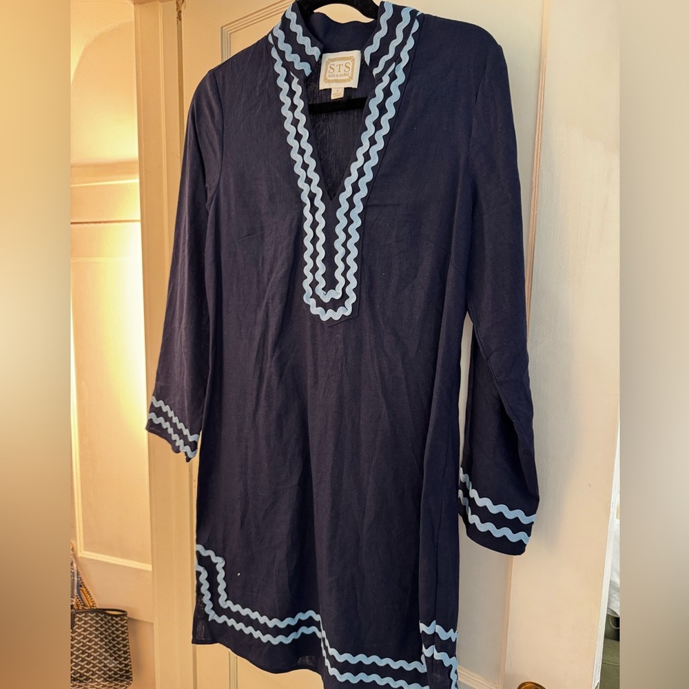 Sail to sable navy tunic